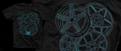 Koszulka CHOOSE YOUR RIMS BLACK T-shirt