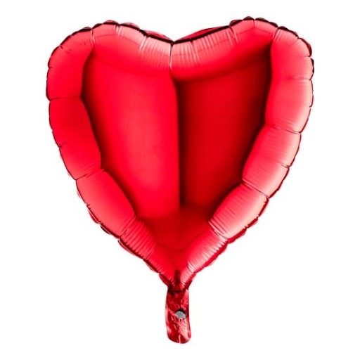 Balon Foliowy Serce Czerwone 45cm Wesele HIT !!!