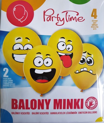 BALONY MINKI - ZRÓB TO SAM WESOŁE BUŹKI