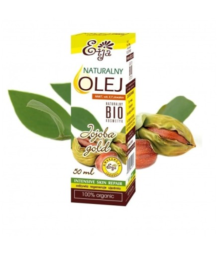 OLEJ JOJOBA GOLD NATURALNY 100% BIO 50ml ETJA