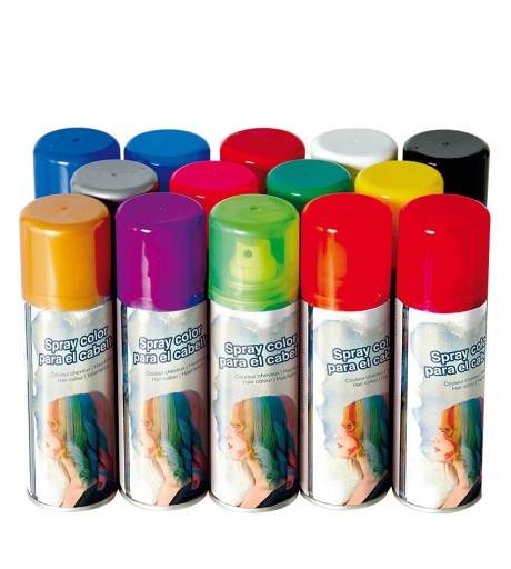 SPRAY DO WŁOSÓW CZERWONY LAKIER KARNAWAŁ