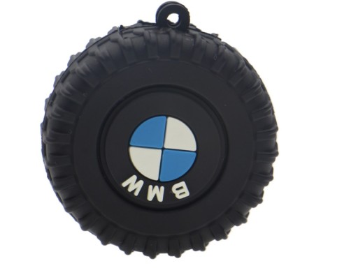 PENDRIVE 16GB 3.0 USB KOŁO OPONA BMW LOGO CZARNY