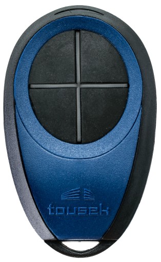 Pilot do bramy Tousek RS 433 TXR-4B 4-kanałowy do napędów Pull, Turn, Swing