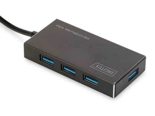 hub USB 3.0 4-portowy aktywny Digitus DA-70240-1