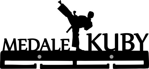 Wieszak wieszaki na medale KARATE karateka !!!