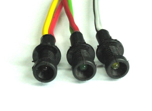 Kontrolka LED 3mm KLp3 12-24V AC/DC czerwona