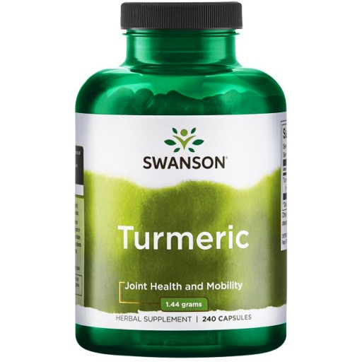 SWANSON TURMERIC kurkuma aż 240 kaps curcumin WĄTROBA