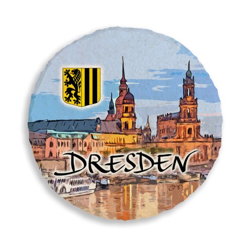 DREZNO DEUTCHLAND magnes nalodówkę kamień 493 M