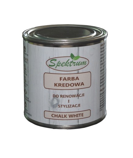 Farba kredowa SPEKTRUM - biała 250ml - NAJTANIEJ!