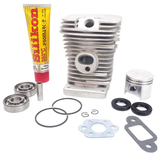 ZESTAW CYLINDER TŁOK ŁOŻYSKA do piły STIHL 017 MS170