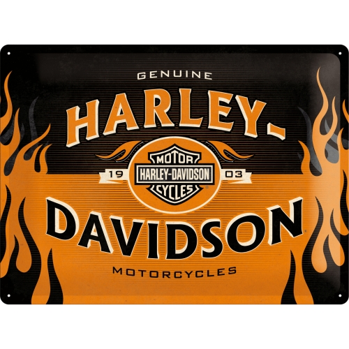 Tablica szyld HARLEY-DAVIDSON blacha prezent 30x40