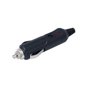 WTYK WTYCZKA EURO 12/24V 15A DIODA LED,BEZPIECZNIK