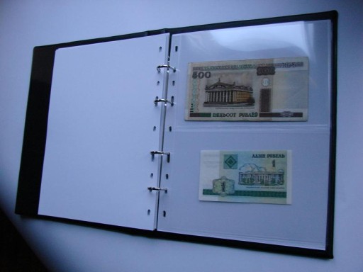 Album Klaser na Banknoty + Strony - Schulz-MM LUX