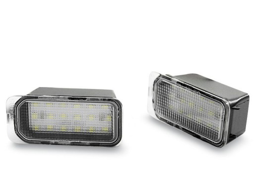 FORD MONDEO MK4 Lampki LED tablicy rejestracji
