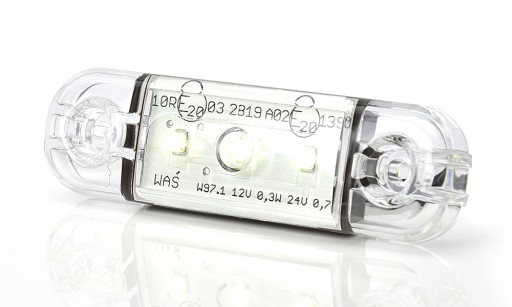 Obrysówka Lampa Obrysowa Diodowa 3 led Biała