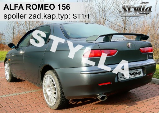 spoiler spojler do Alfa Romeo 156 sedan 09/1997--