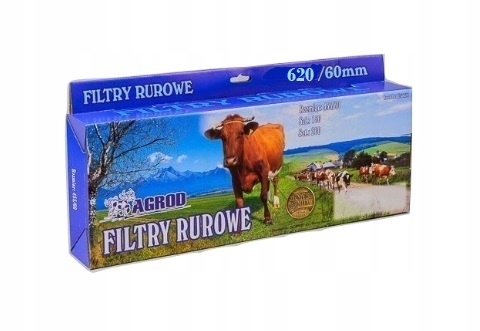 FILTRY RUROWE DO MLEKA 620mm / 60mm opak. 200szt