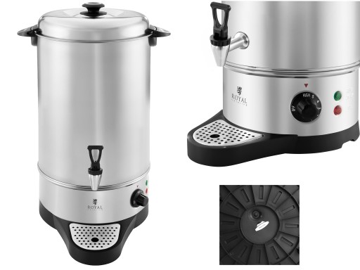 WARNIK DO WODY HERBATY PIWA Z OCIEKACZEM 16L INOX