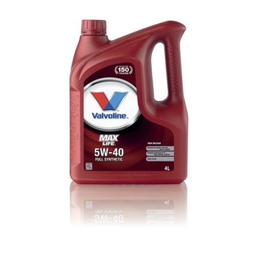 VALVOLINE MAXLIFE SYNTHETIC SAE 5W40 4L PROMOCJA!!
