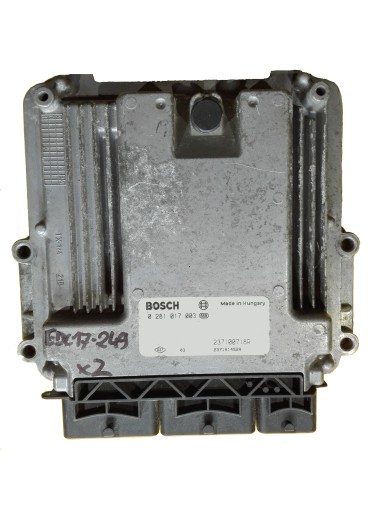 ECU TRAFIC 2.0DCI 0281017003 237100718R DOPISZĘ