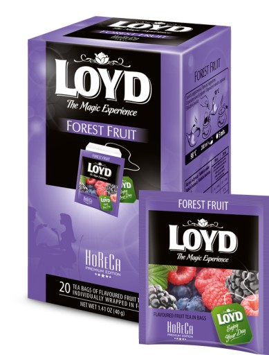 Herbata LOYD Forest Fruit w saszetkach 20 szt