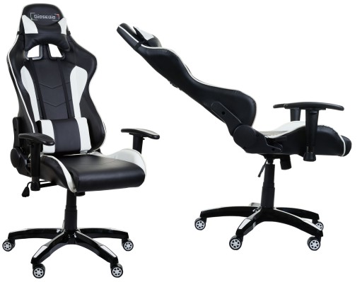 NOWOCZESNY ERGONOMICZNY FOTEL GAMINGOWY DLA GRACZA