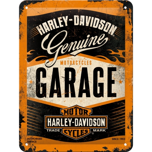 Tablica szyld HARLEY-DAVIDSON GARAGE metal blacha