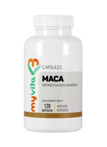 MACA TABLETKI 400mg (120szt) POTENCJA MyVita