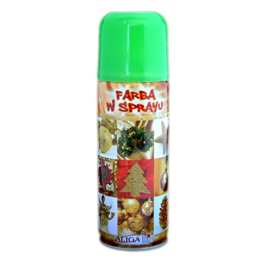 FARBA FARBY W SPRAYU 250 ml ZIELONA SPRAY