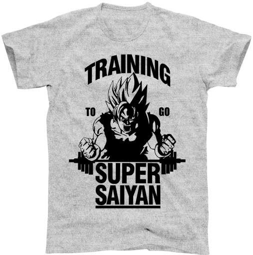 DRAGON BALL koszulka t-shirt na siłownie 140cm