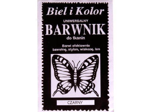 BARWNIK BARWNIKI DO TKANIN UBRAŃ FARBA 10g 31 kol