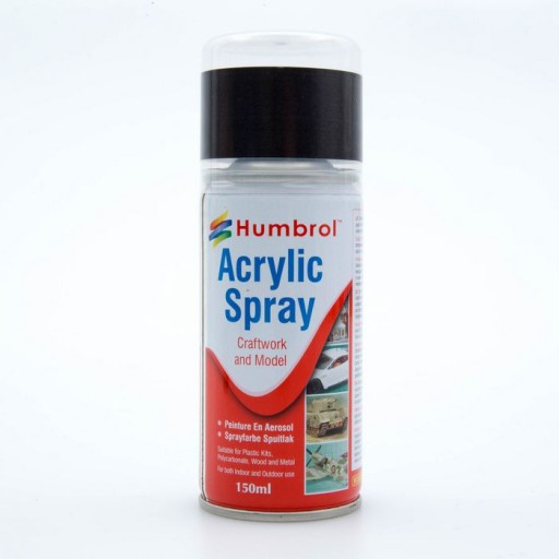 Farba Gun metal metallic 150ml spray Humbrol 6053