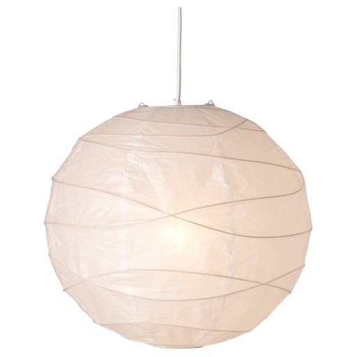 IKEA REGOLIT klosz lampy wiszącej papierowy 45cm