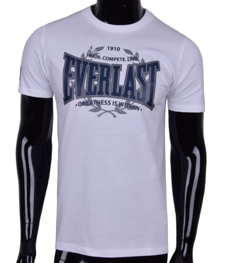 NOWA koszulka EVERLAST biała EVR6520 r. S