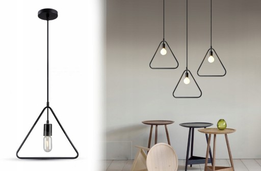 LAMPA SUFITOWA WISZĄCA LOFT INDUSTRIAL EDISON E27