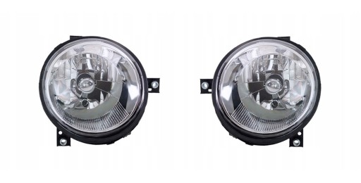 REFLEKTOR LAMPA PRZÓD VW LUPO 98- H4 KOMPLET L+P