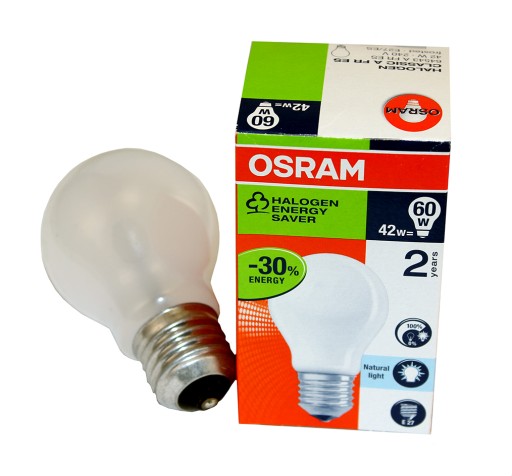 OSRAM ŻARÓWKA HALOGEN 64543 FR ES 42W 60W E27 230V