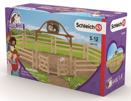 SCHLEICH Horse Club 42434 Wybieg dla koni z bramą