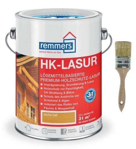 REMMERS IMPREGNAT DO DREWNA HK-LASUR 2,5L Kolory