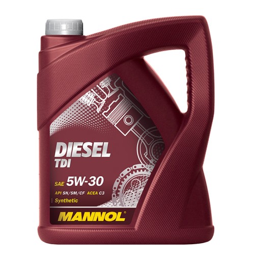 OLEJ MANNOL 7909 Diesel TDI 5W-30 - DPF,FAP 5L + GRATIS