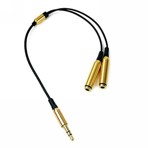 Rozdzielacz AUX Anytech 2 x mini Jack 3,5 mm