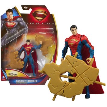 MATTEL SUPERMAN RUCHOMA FIGURKA CONCRETE CRUSHER