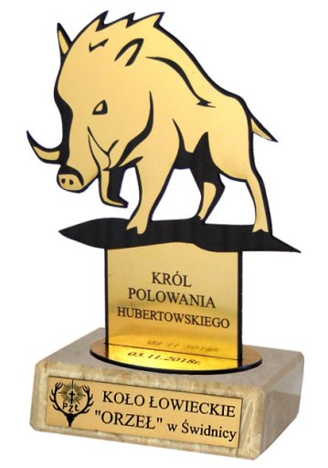 Statuetka KRÓL POLOWANIA / KRÓL PUDLARZY