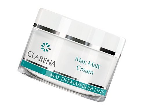 CLARENA Max Matt Cream MATUJĄCY KREM NA DZIEŃ 50ml