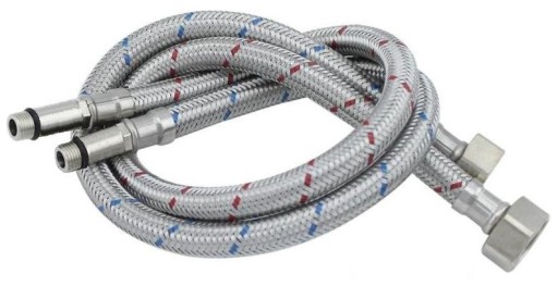 WĘŻYK DO BATERII (1/2''DŁ.KONIEC M10x1) 40cm 2szt