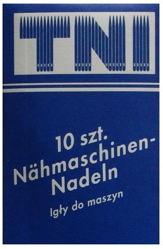 ŁUCZNIK IGŁY PÓŁPŁASKIE 90 DO DZIANIN - 10szt