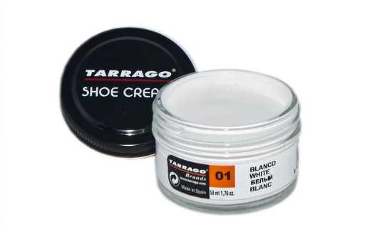 KREM DO SKÓR PASTA SHOE CREAM TARRAGO BIAŁY 50 ml