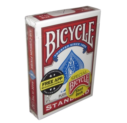 BICYCLE Gaff Karty do sztuczek ILUZJA Short Deck R