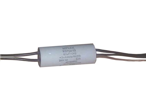 Kondensator Miflex KSPpz-10 0,1uF (5 końcówek)