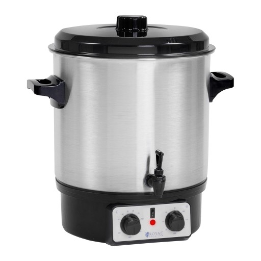 PODGRZEWACZ DO WINA GRZAŃCA PIWA 27L INOX KRANIK